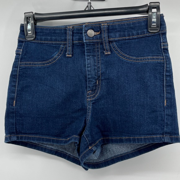 wild fable Pants - Wild Fable High Rise Shorts Womens 2 Dark Wash Excellent Stretch Denim
